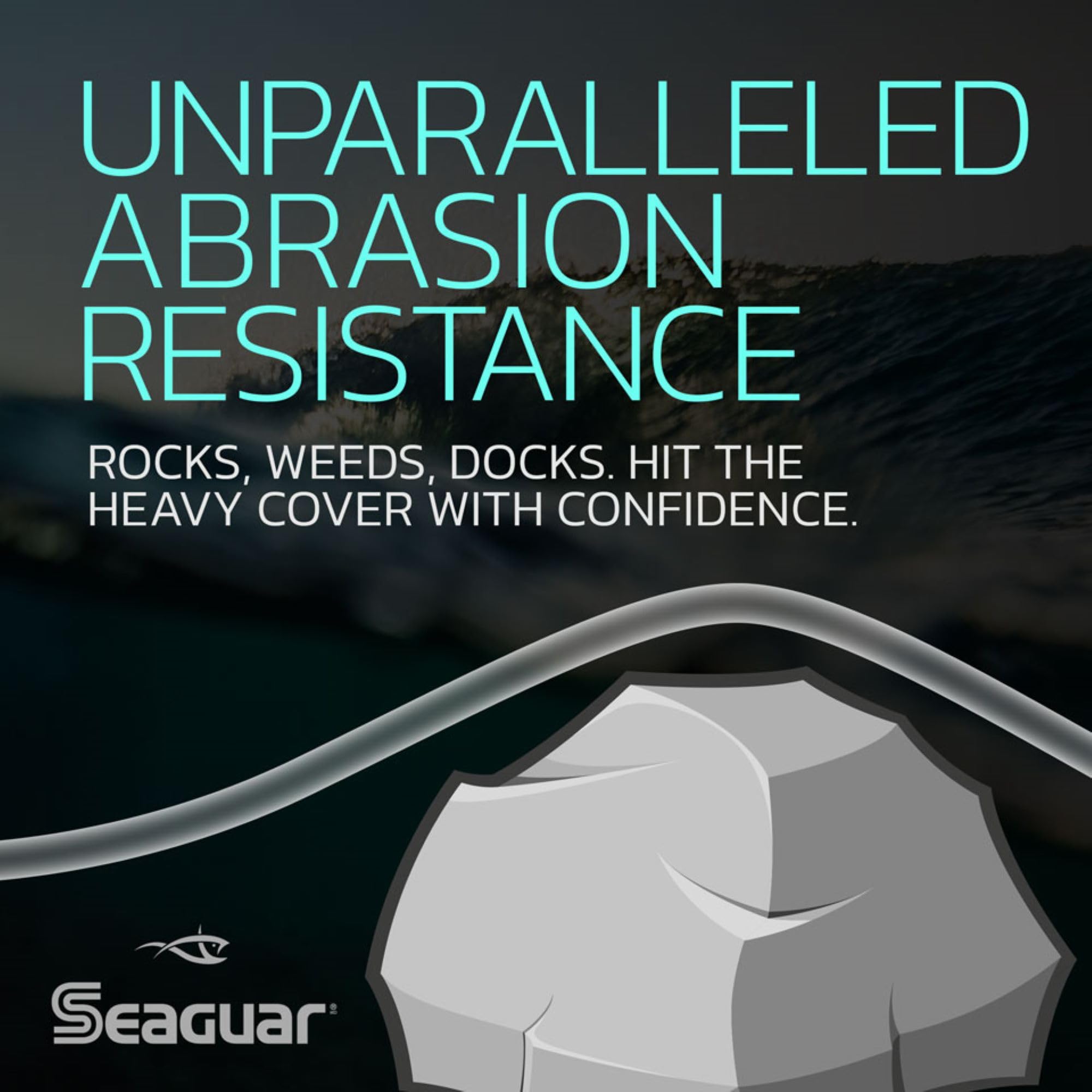 Seaguar Red Label 100% Fluorocarbon – 15 lb, 200 yd (Clear)