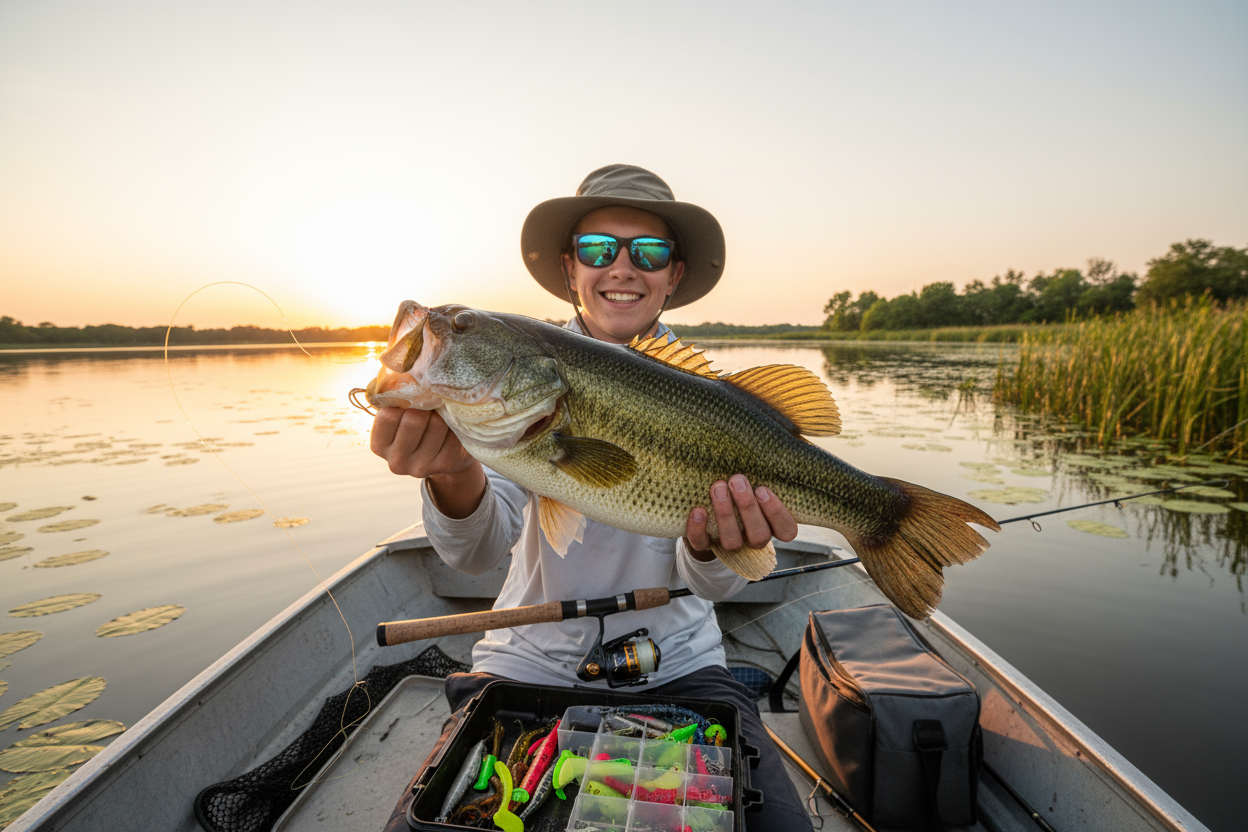 Bass Fishing for Beginners: Everything You Need to Land Your First Lunker