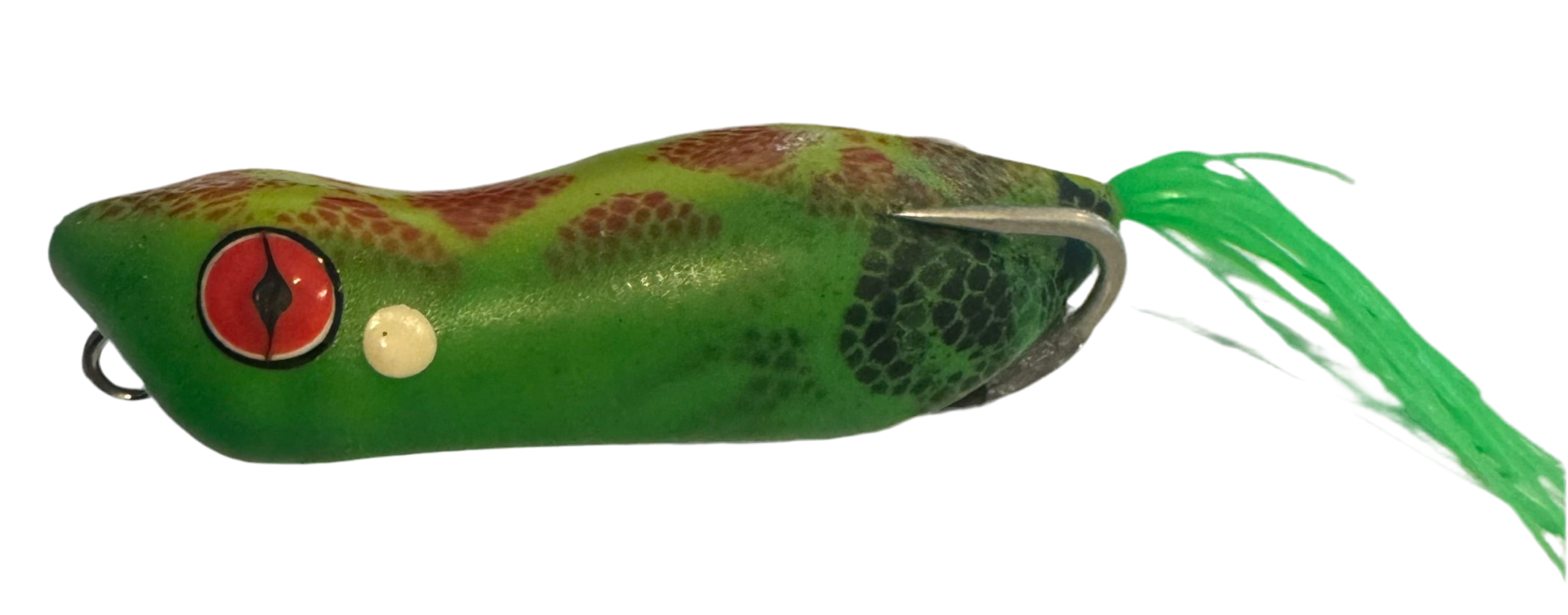 Night Train 3.25" Popper Frog - Heavy Duty Topwater for Bass & Pike