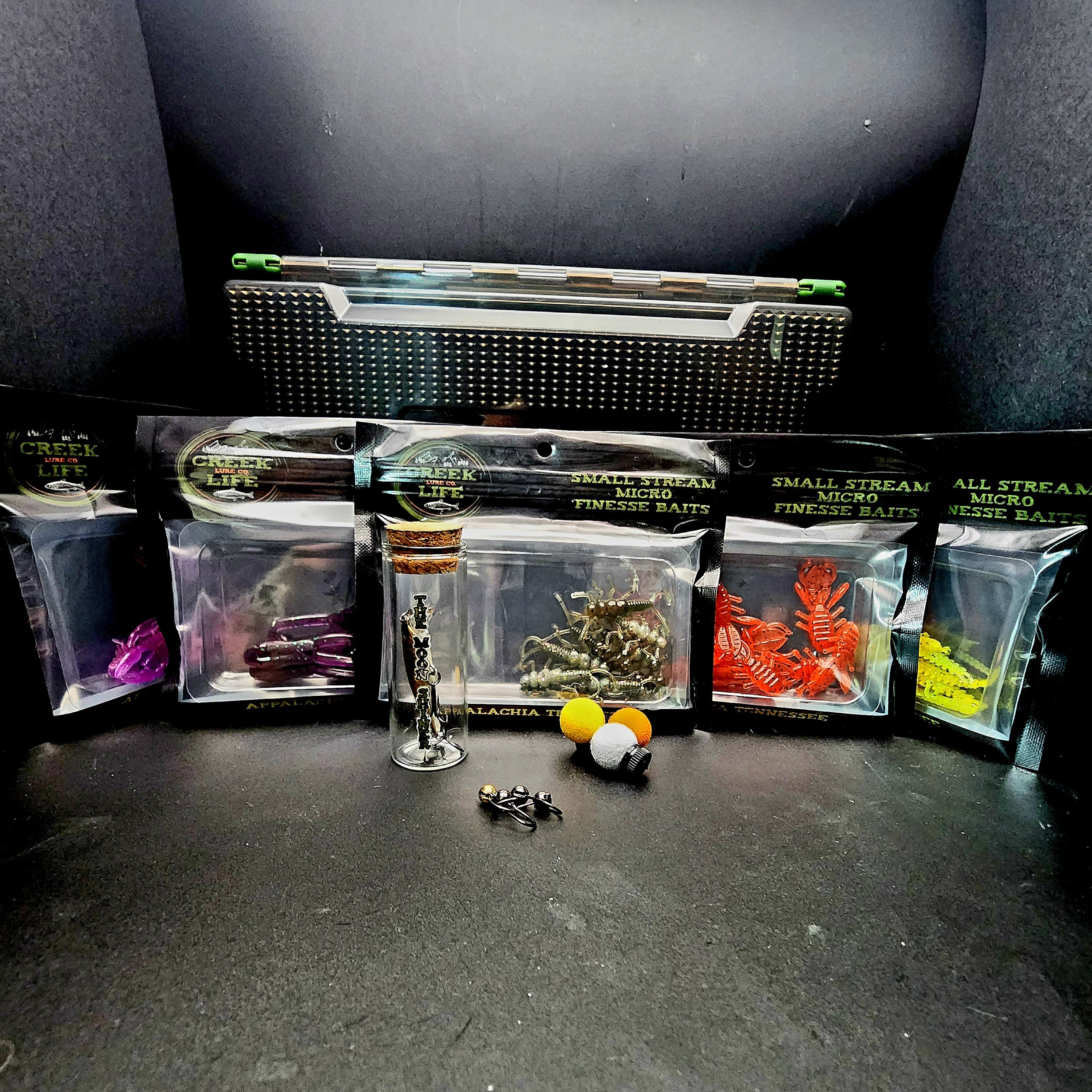 Fishin’ Fixin’s Kit – 124-Piece Ultralight & Creek Fishing Tackle Box