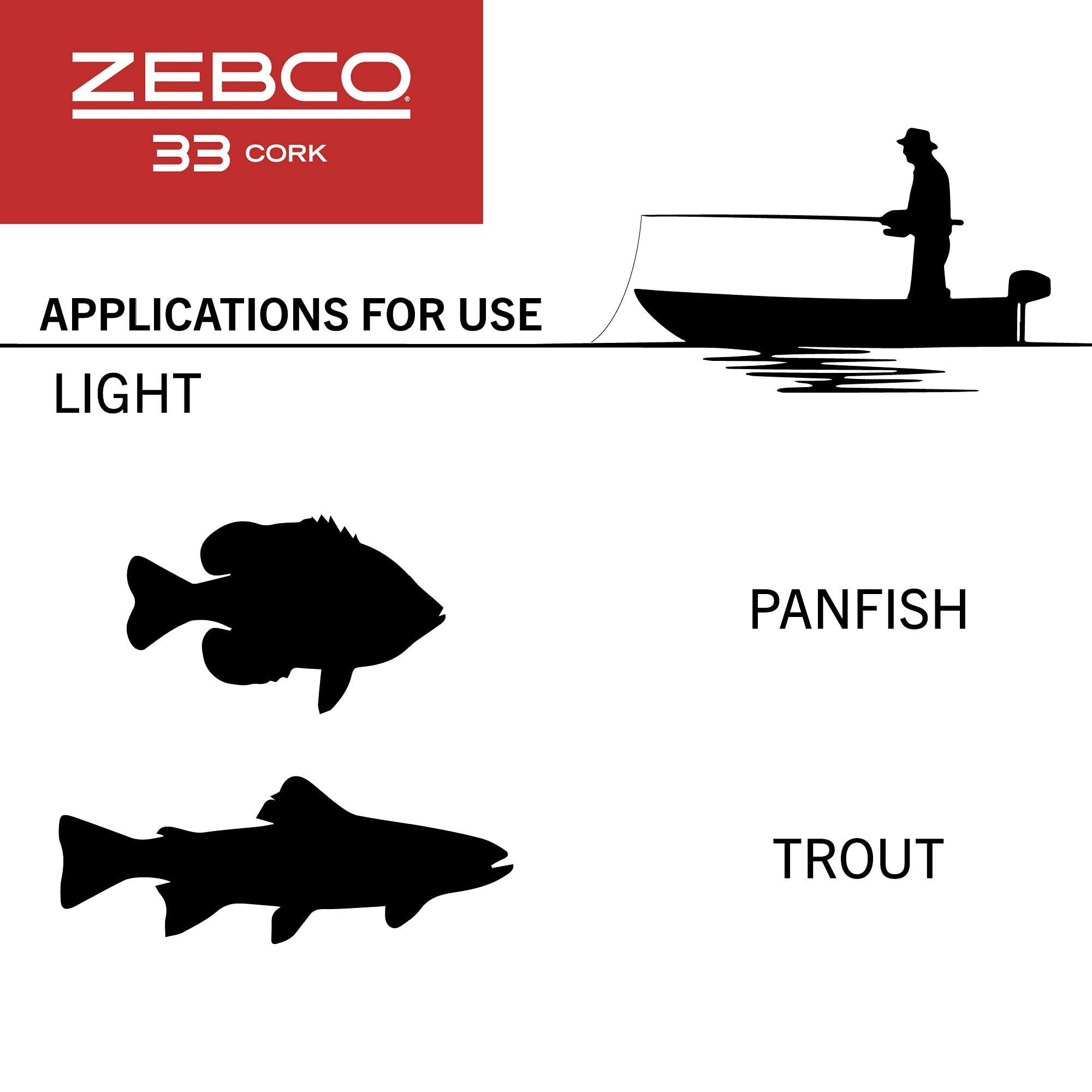 Zebco 33 Cork Micro Spincast Combo – Ultralight Rod & Reel Set