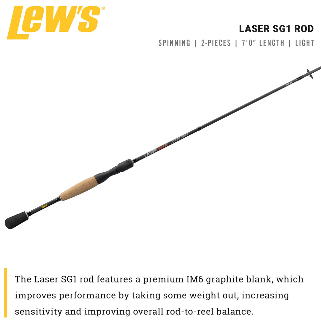 Lew’s Laser SG1 7' Light Spinning Rod
