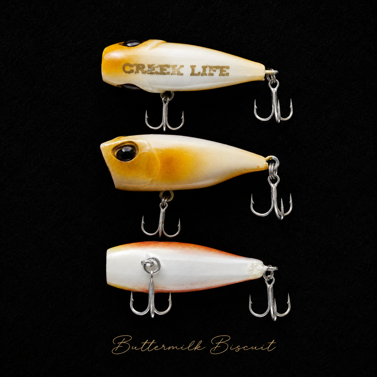 Creek Life Micro Topwater Popper 1.5"/40mm 3.2g "The Puddle Popper"