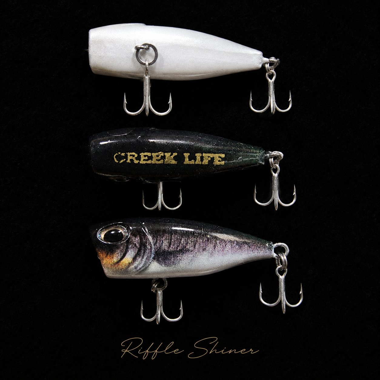 Creek Life Micro Topwater Popper 1.5"/40mm 3.2g "The Puddle Popper"