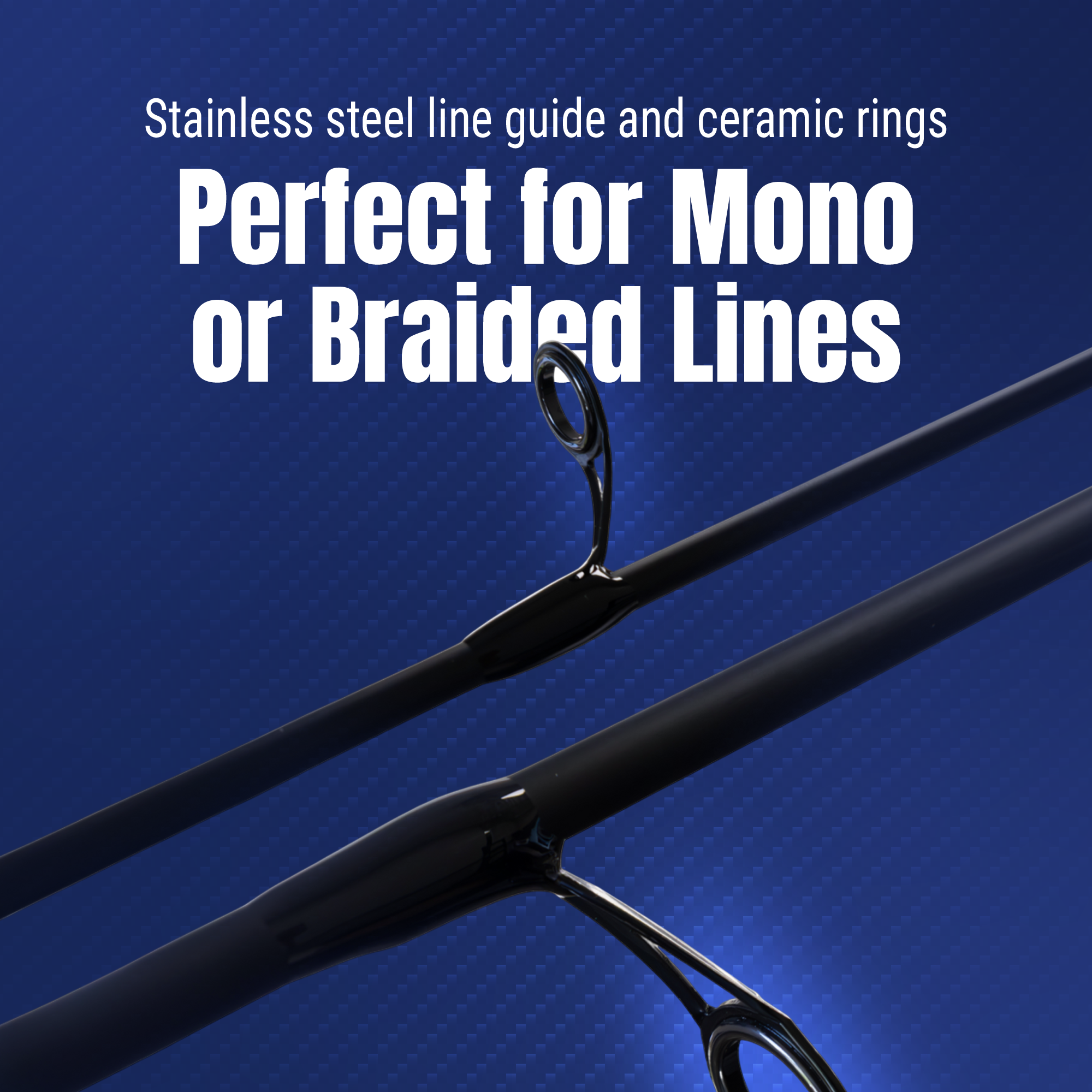 Reaction Tackle Big Bite Combo – 6’6” Medium Heavy Baitcasting Rod & Reel Set