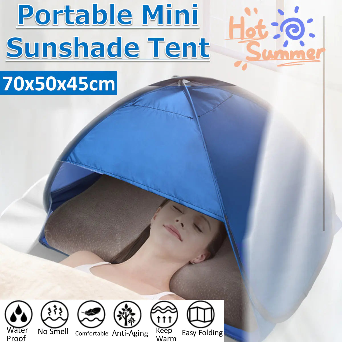 Automatic Pop-Up Beach Tent (“Lazy Tent”)