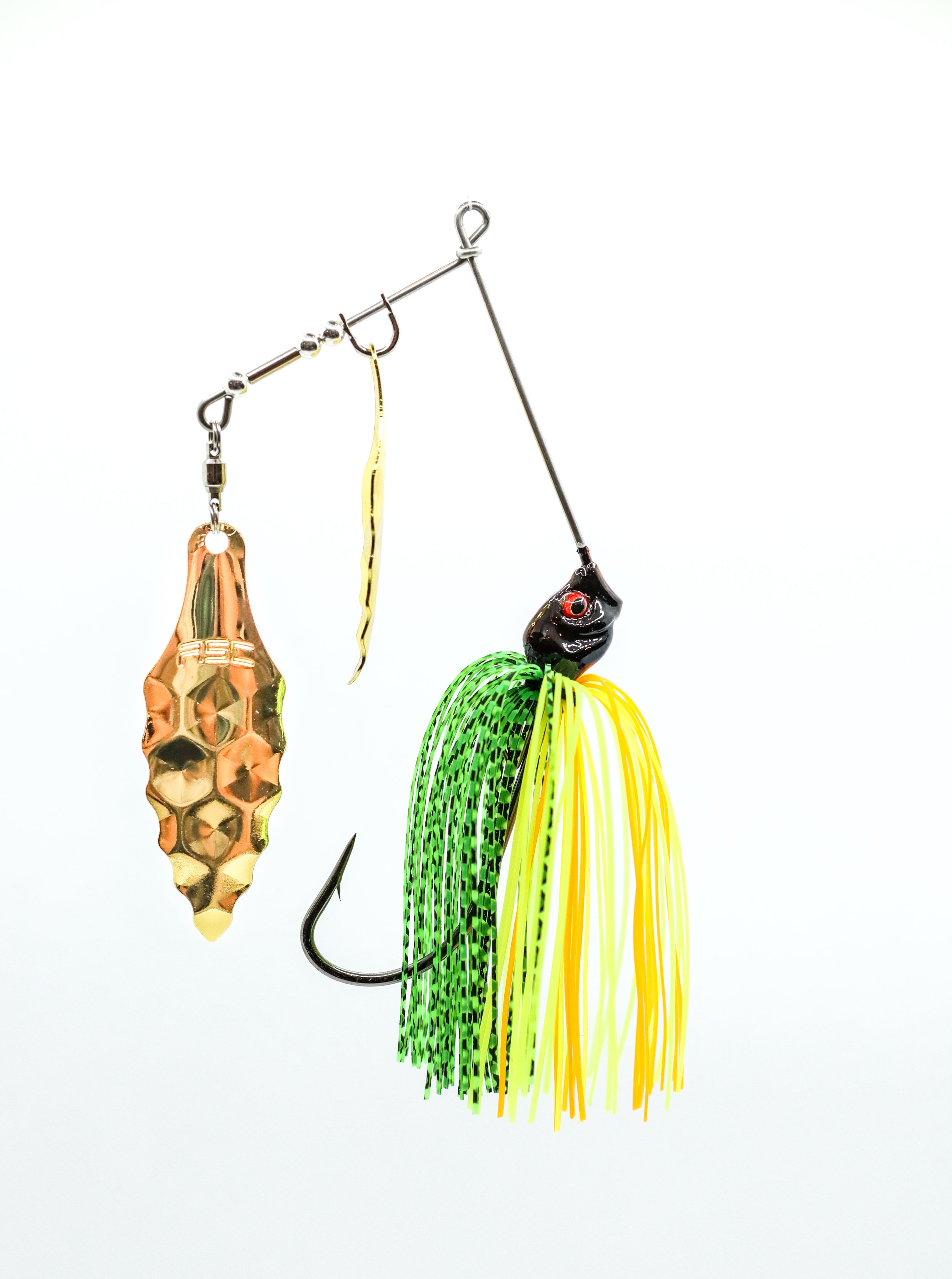 Cobra V2.0 Spinnerbait – Custom “Kunai” Blades, Snakehead-Grade Build