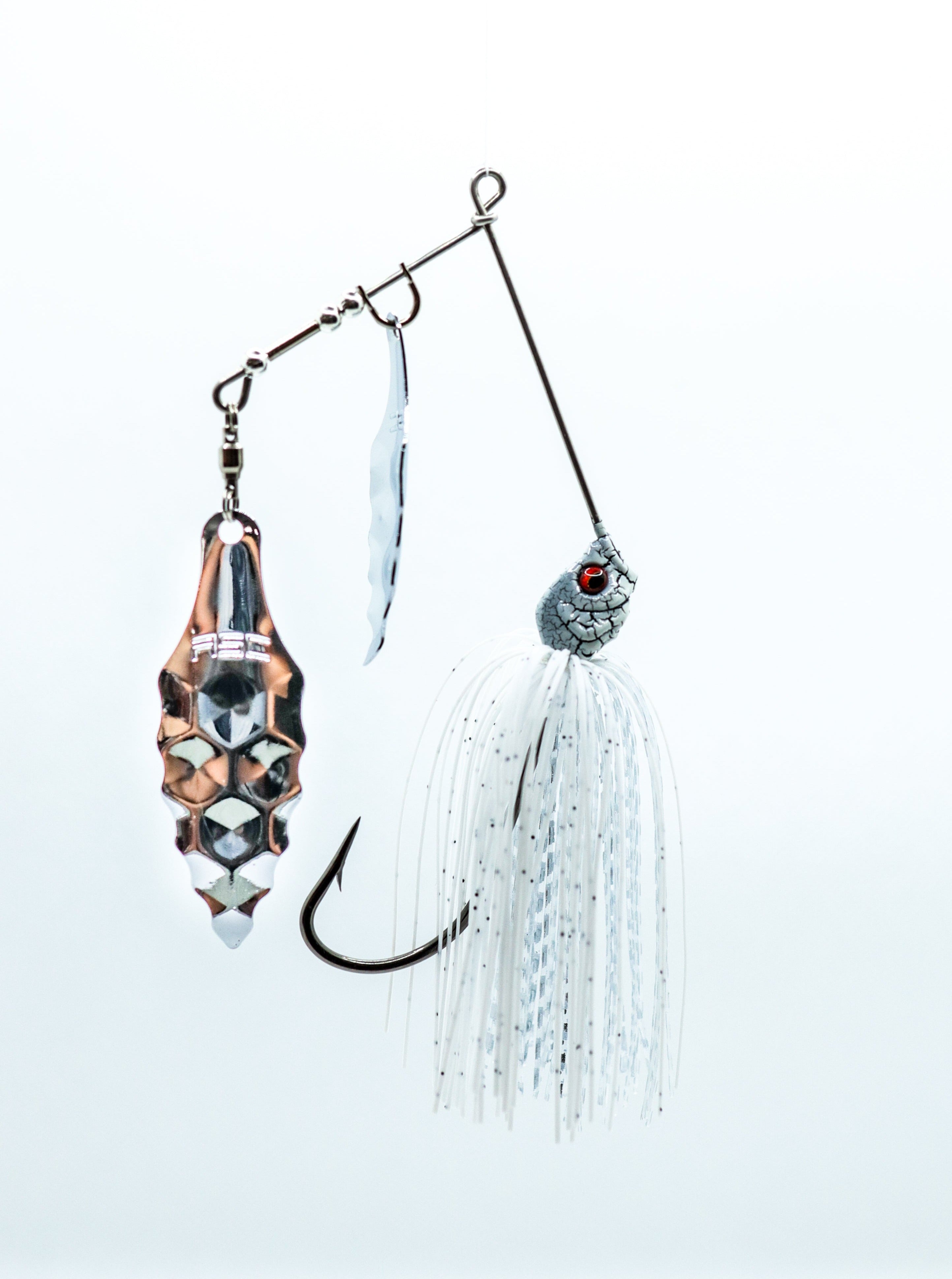 Cobra V2.0 Spinnerbait – Custom “Kunai” Blades, Snakehead-Grade Build