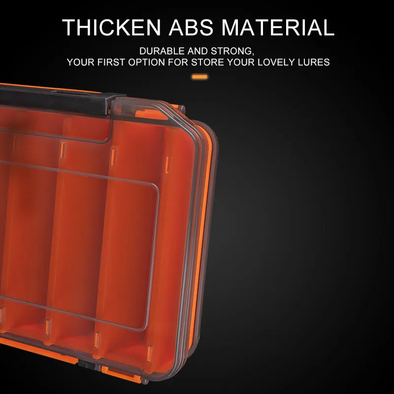 Kingdom Fishing Box – 12/14 Compartment Double-Sided Tackle Storage