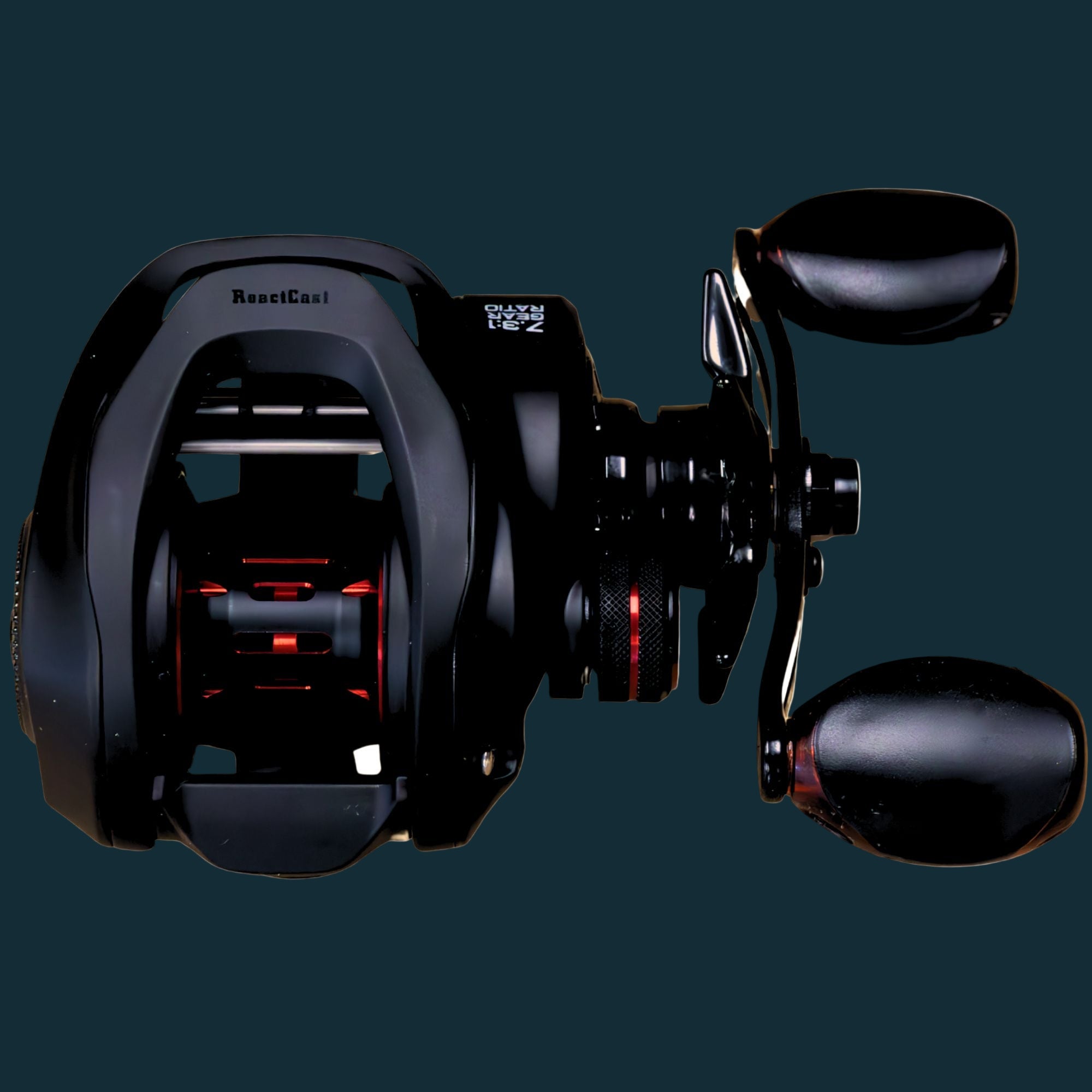 Reaction Tackle ReactCast Baitcasting Reel – 7.3:1 Gear Ratio, Lightweight & Smooth