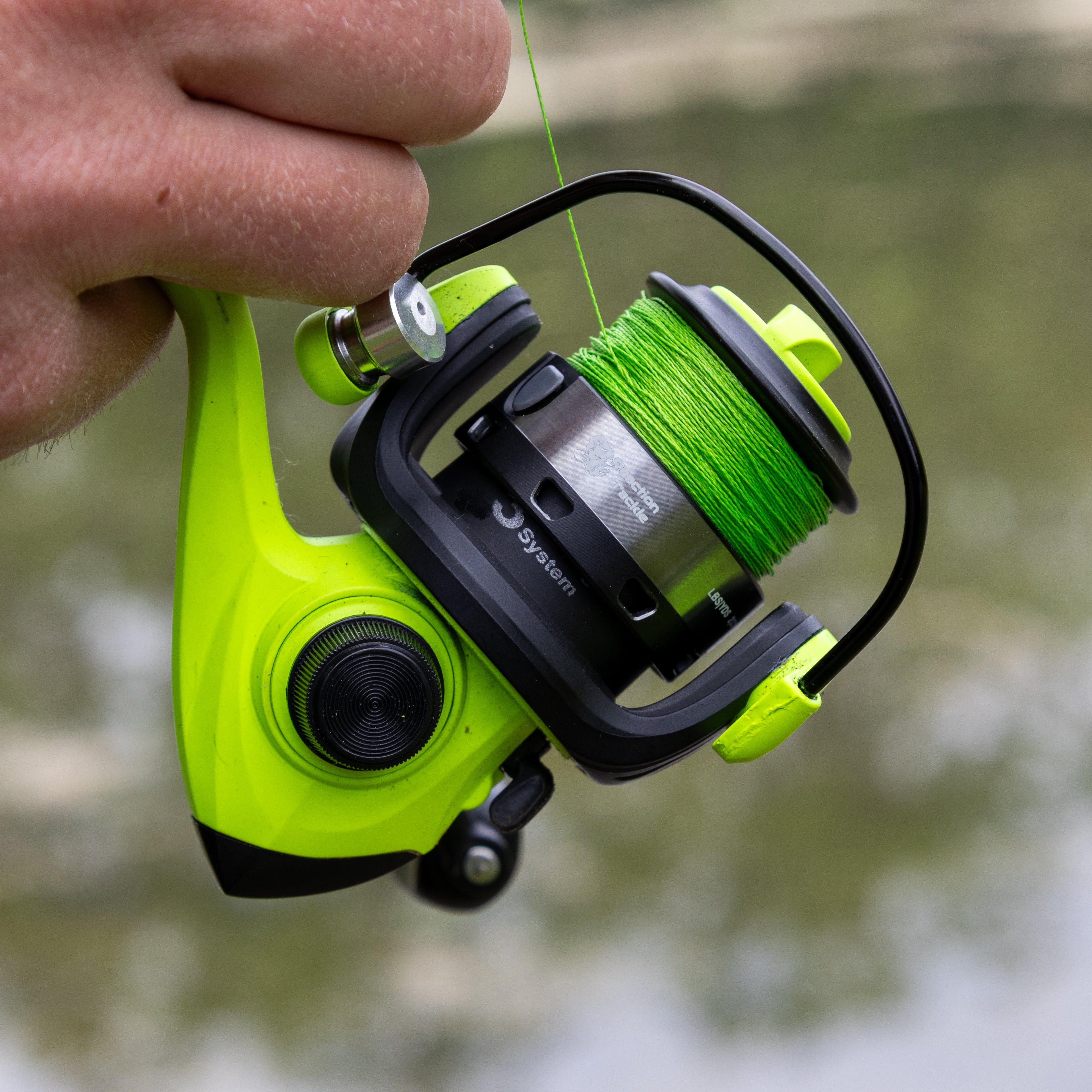 Reaction Tackle Fishing Rod and Reel Combo – 2-Piece IM6 Carbon Rods