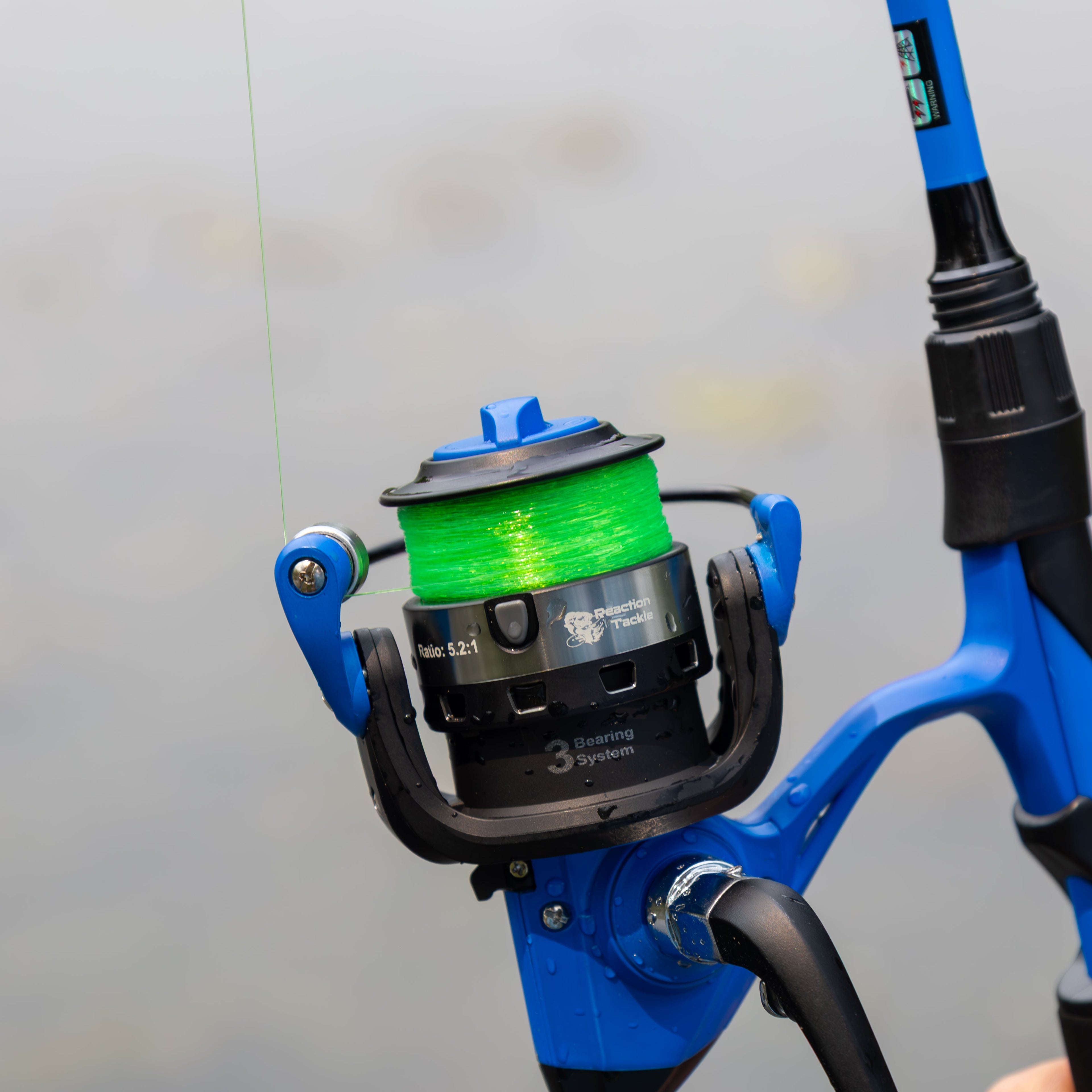 Reaction Tackle PredatorPro Combo – 6’6” Medium IM6 Carbon Rod & Smooth Spinning Reel