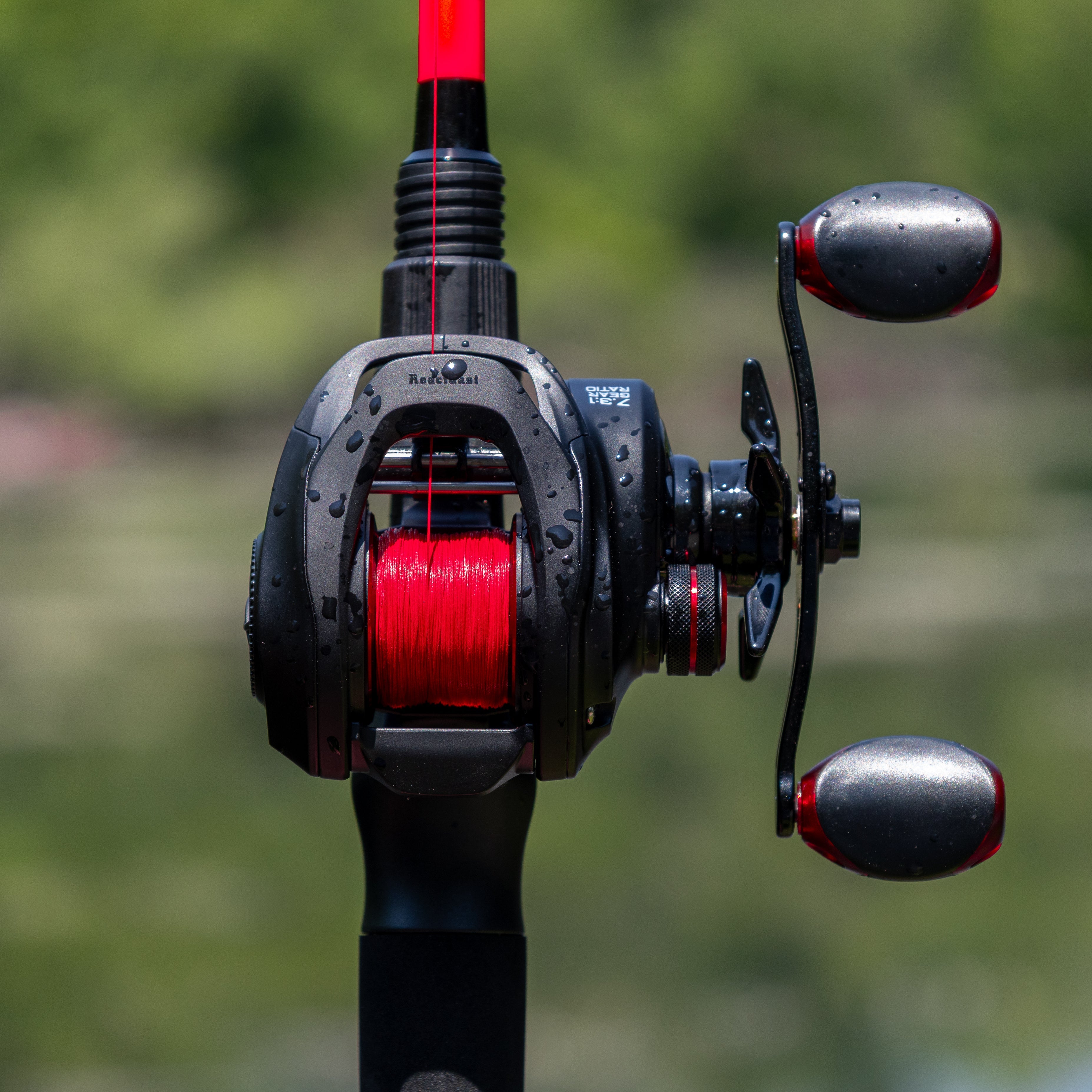 Reaction Tackle ReactCast Baitcasting Reel – 7.3:1 Gear Ratio, Lightweight & Smooth