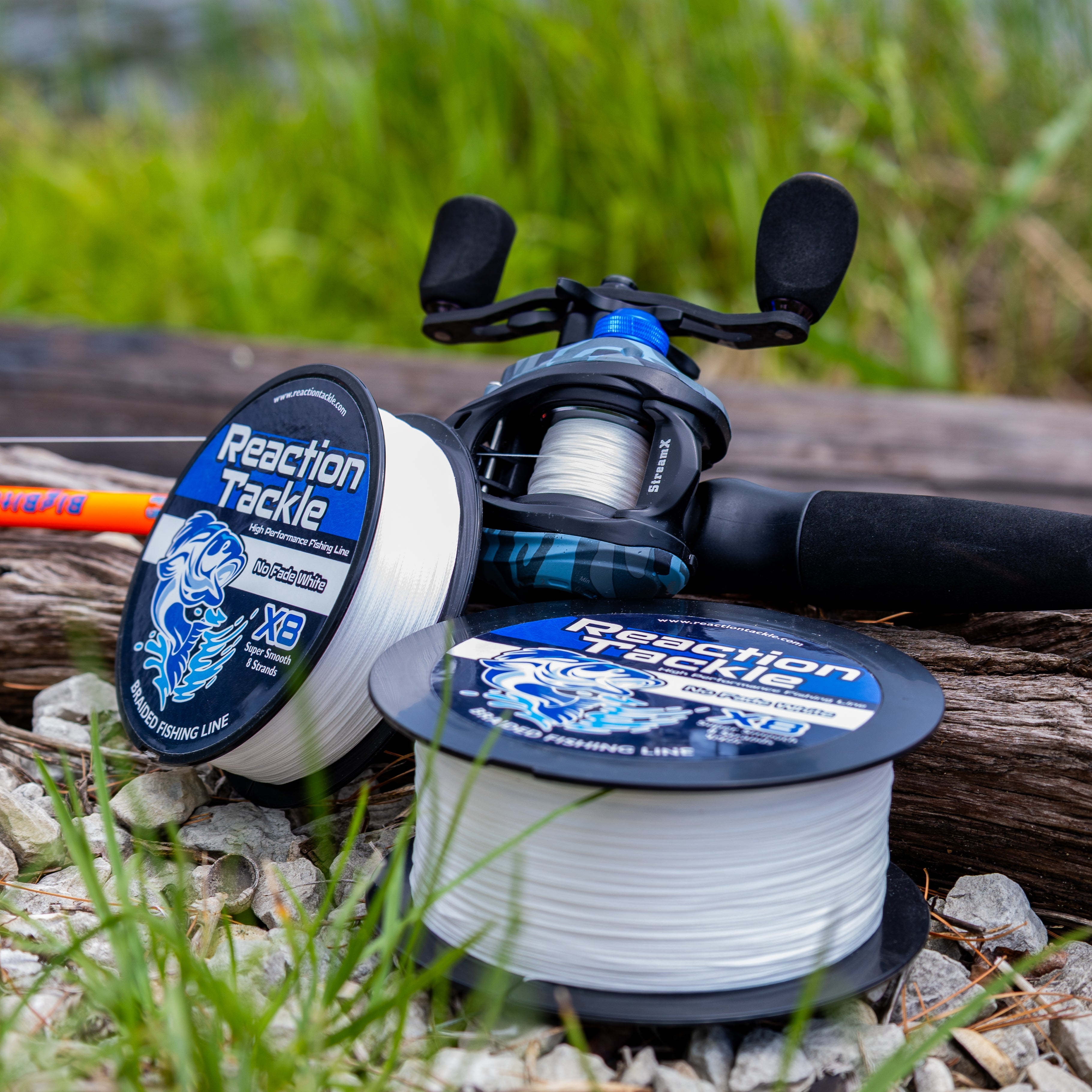 Reaction Tackle Pro Grade 8-Strand Braided Fishing Line