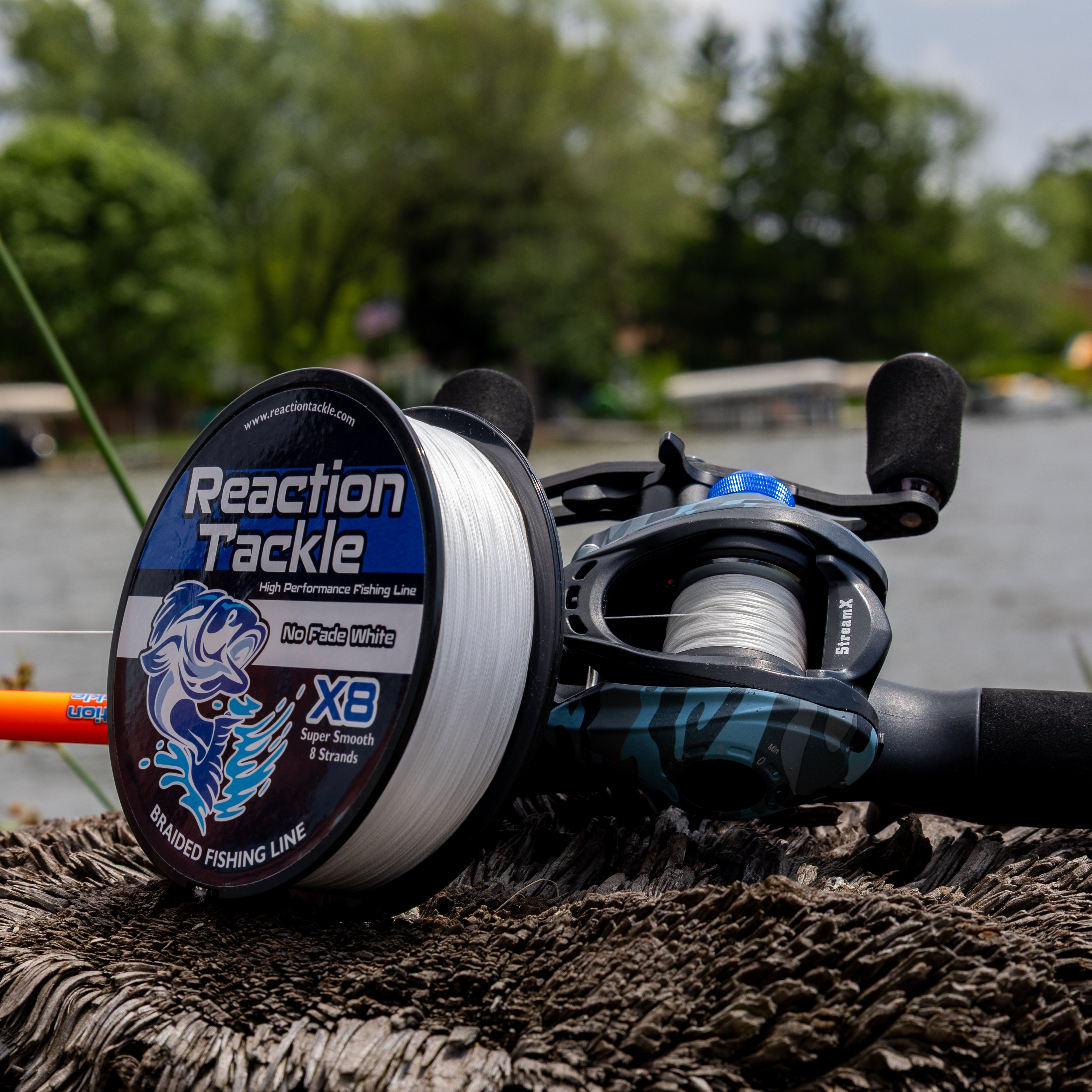Reaction Tackle Pro Grade 8-Strand Braided Fishing Line
