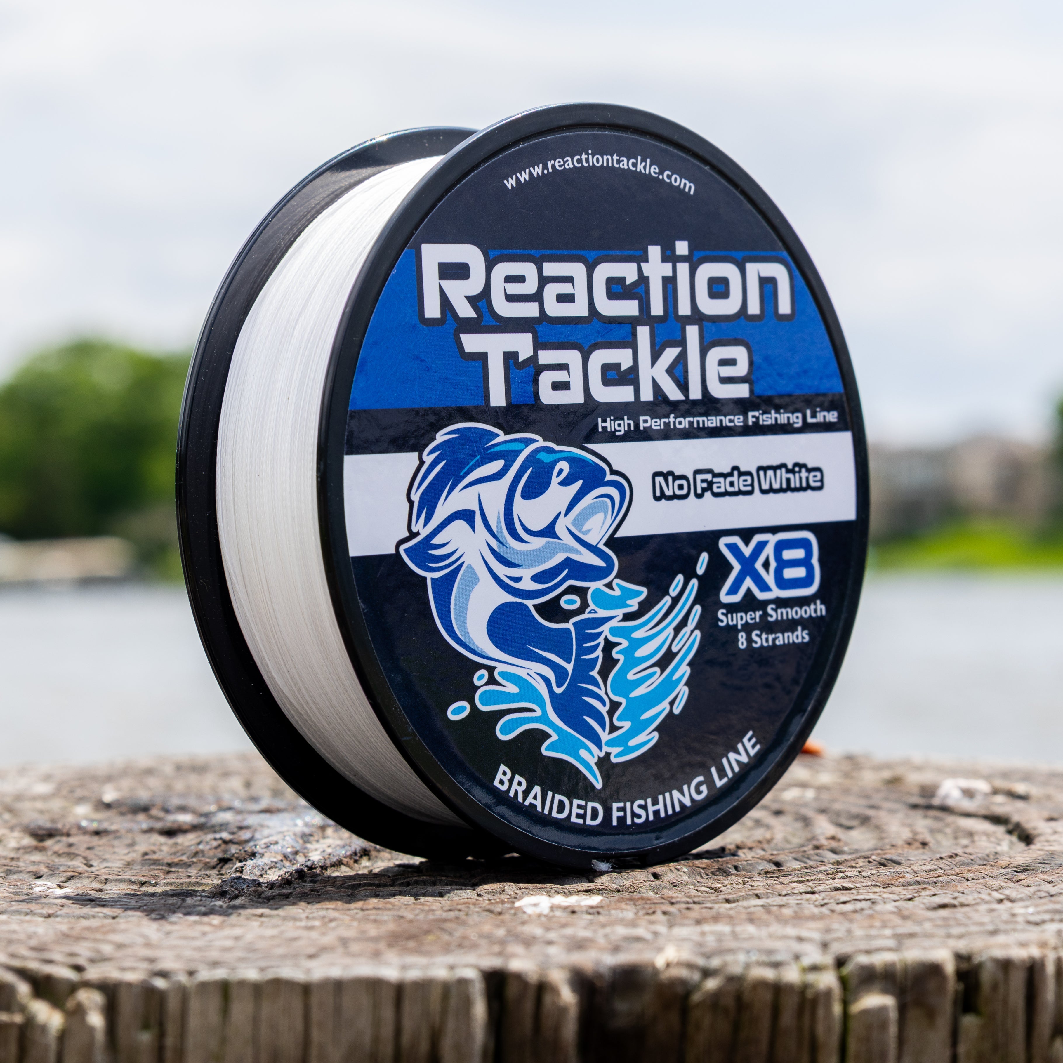 Reaction Tackle Pro Grade 8-Strand Braided Fishing Line