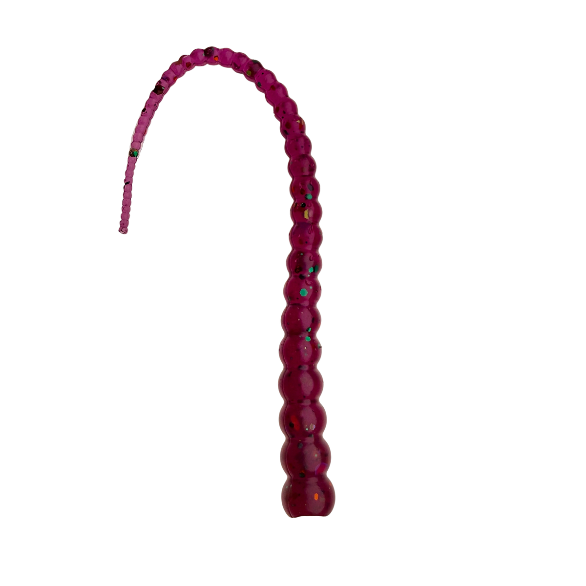 Whip Worm - Soft Plastic Worm with Whip-Like Tail for Bass Fishing