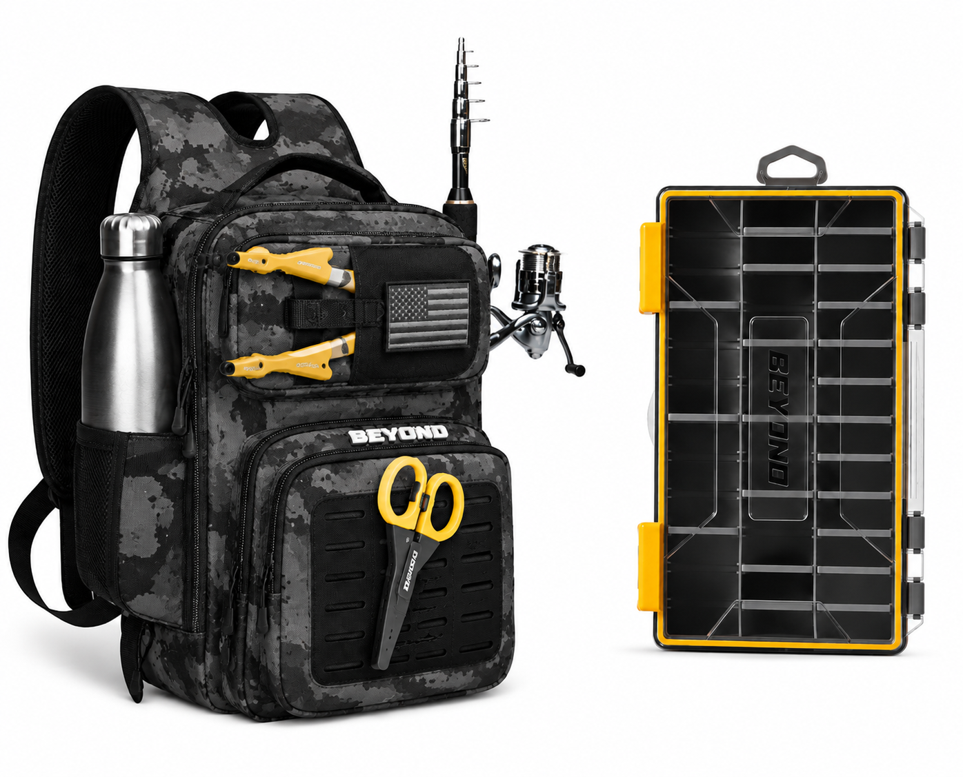 Beyond Fishing Voyager Tackle Bag with or without Tackle Box