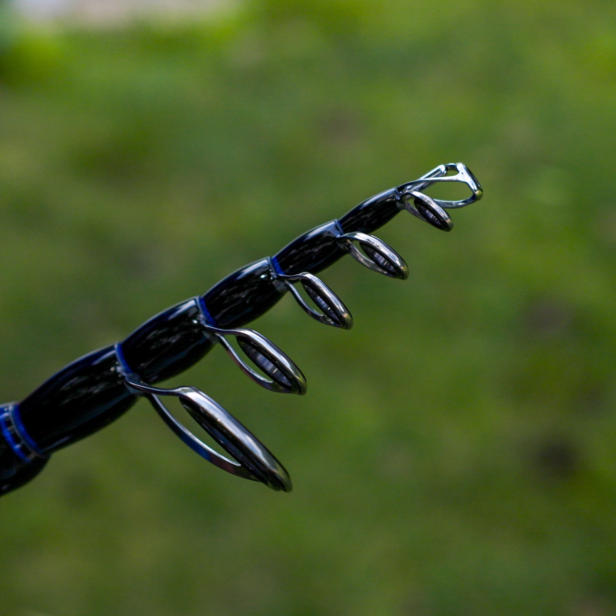 Reaction Tackle Telescopic Spinning Rod | Carbon Travel Fishing Rod