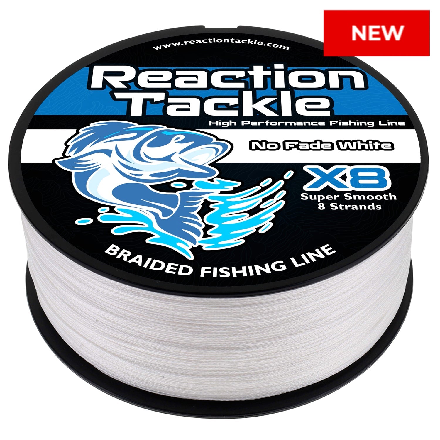 Reaction Tackle Pro Grade 8-Strand Braided Fishing Line