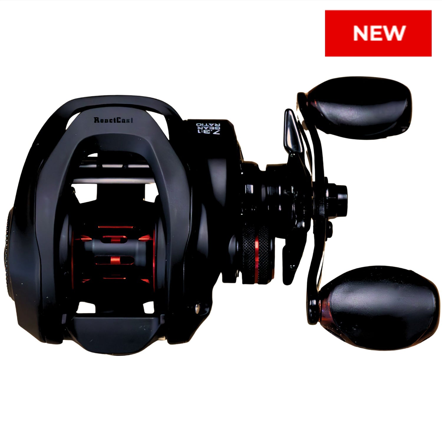 Reaction Tackle ReactCast Baitcasting Reel – 7.3:1 Gear Ratio, Lightweight & Smooth