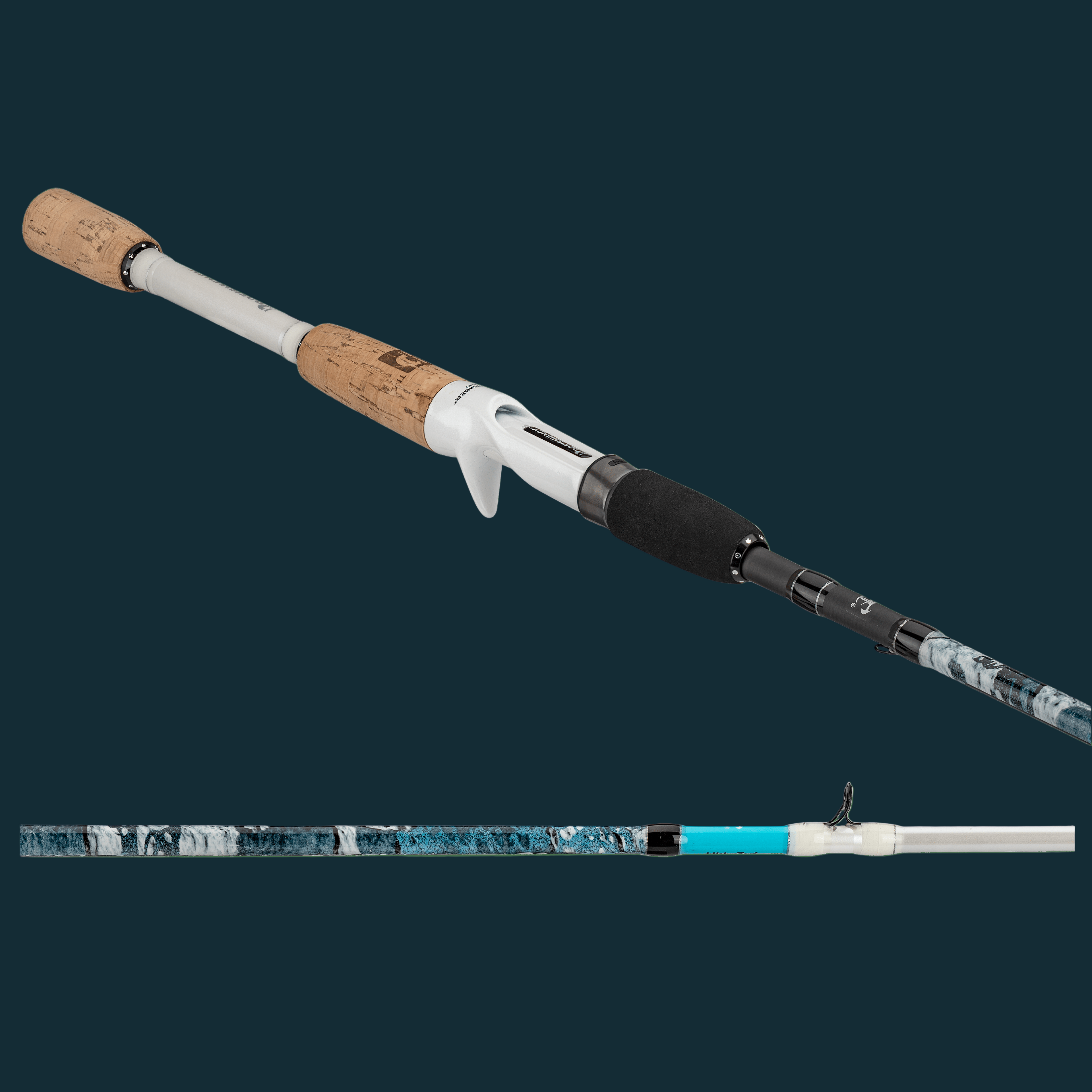 David Dudley Signature Series 7'6" Heavy Casting Rod - Frog & Heavy Cover Rod