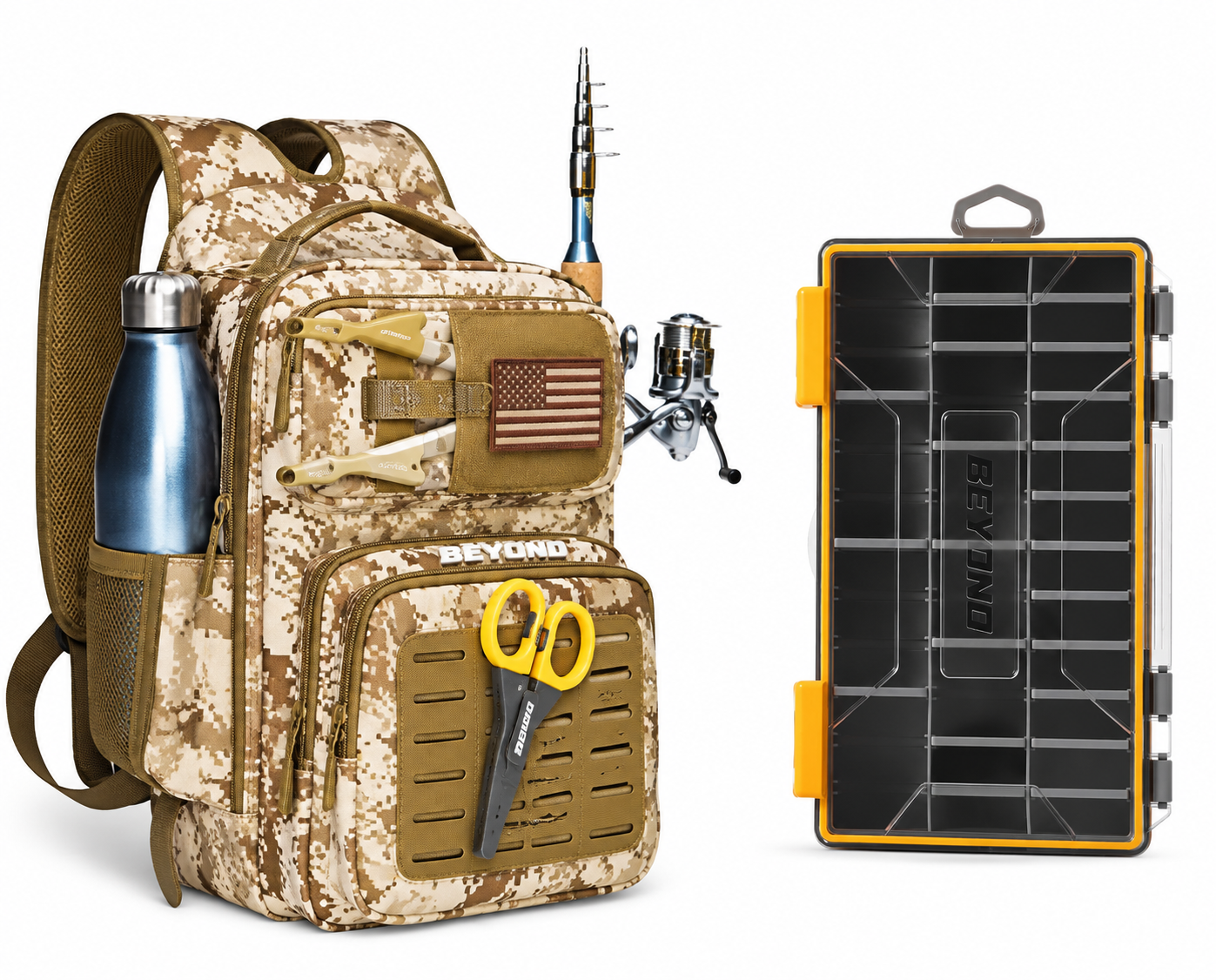 Beyond Fishing Voyager Tackle Bag with or without Tackle Box