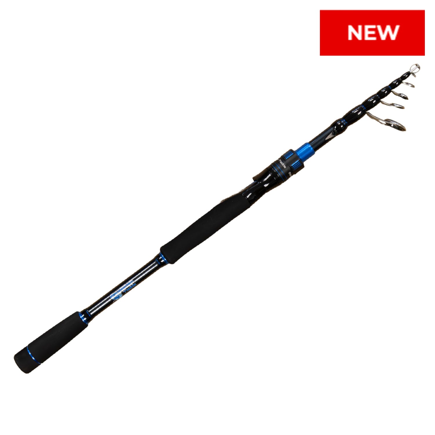 Reaction Tackle Telescopic Spinning Rod | Carbon Travel Fishing Rod